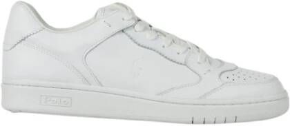 POLO RALPH LAUREN Ralph Lauren Hoge Sneakers Heren Polo Crt Lux Maat: 42 5 Materiaal: Leer Kleur: Wit - Foto 10