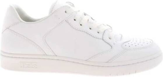 POLO RALPH LAUREN Ralph Lauren Hoge Sneakers Heren Polo Crt Lux Maat: 42 5 Materiaal: Leer Kleur: Wit - Foto 7