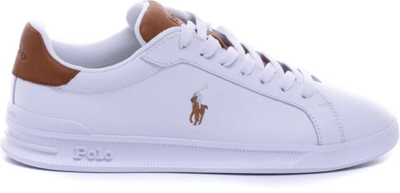 POLO RALPH LAUREN Ralph Lauren Lage Sneakers Heren Hrt Court Ii Maat: 46 Materiaal: Leer Kleur: Wit - Foto 10