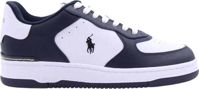 POLO RALPH LAUREN Ralph Lauren Lage Sneakers Heren Mastercourt Maat: 48 Materiaal: Leer Kleur: Wit - Foto 4