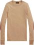 Polo Ralph Lauren Stretch katoenen sweater met suède elleboogstukken - Thumbnail 1