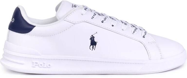 POLO RALPH LAUREN Ralph Lauren Lage Sneakers Heren Hrt Court Ii Leer Wit - Foto 5