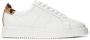 Ralph Lauren Witte Leren Sneakers met Dierenprint Details White Dames - Thumbnail 1