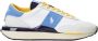 Polo Ralph Lauren Witte Casual Textiel Sneakers met 3cm Rubberen Zool Multicolor Heren - Thumbnail 1