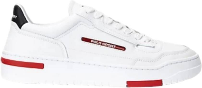 POLO RALPH LAUREN Ralph Lauren Lage Sneakers Heren Ps300 Leer Wit