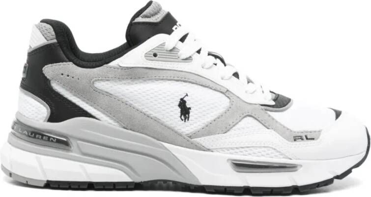 Polo Ralph Lauren Witte Grijze Sneakers met EVA Tussenzool White Heren