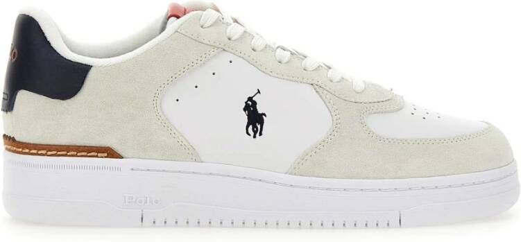 Polo Ralph Lauren Masters Crt Low Fashion sneakers Schoenen white navy red maat: 43 beschikbare maaten:43 44 45 - Foto 5