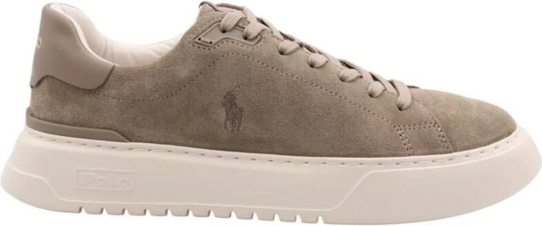 Polo Ralph Lauren Stijlvolle Sneakers voor dagelijks gebruik Beige - Foto 2