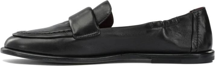 Pomme D'or Zwarte Leren Loafers Stijlvolle Vrouwen