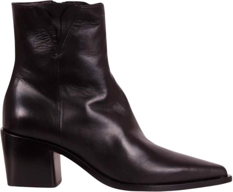 Pomme D'or Puntige leren enkelboot