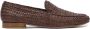 Pons Quintana Bruine Leren Loafers Stijlvolle Damesschoenen - Thumbnail 1