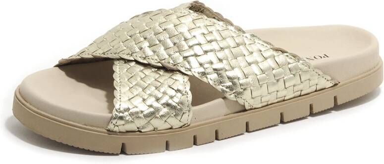 Pons Quintana Caiman Platino Damesschoenen Beige Dames