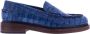 Pons Quintana Stijlvolle File Loafers Blue Dames - Thumbnail 1