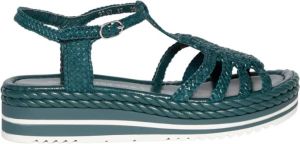 Pons Quintana Flat Sandals Groen Dames