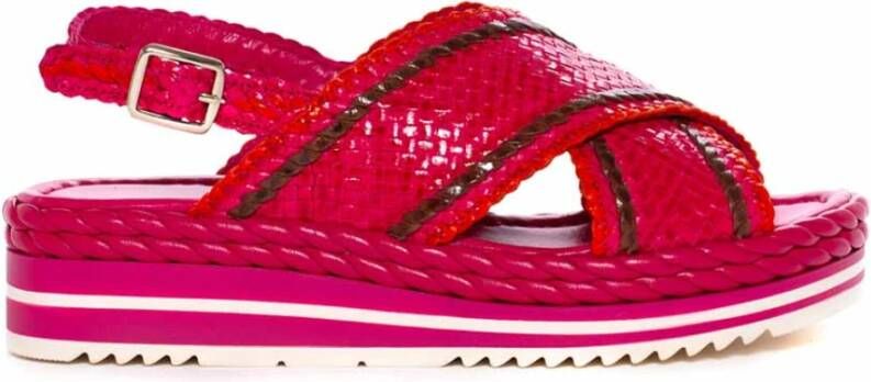 Pons Quintana Flat Sandals Pink Dames
