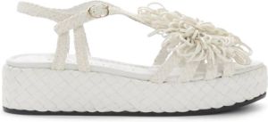 Pons Quintana Flat Sandals Wit Dames