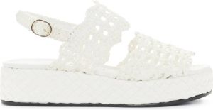 Pons Quintana Flat Sandals Wit Dames
