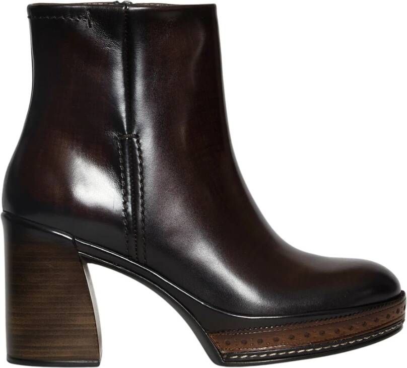 Pons Quintana Heeled Boots Bruin Dames
