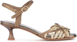 Pons Quintana High Heel Sandals Geel Dames
