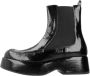 Pons Quintana Klassieke Chelsea Boots van zwart leer Black Dames - Thumbnail 2
