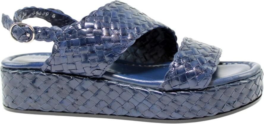 Pons Quintana 322 Azulon Flat Sandal