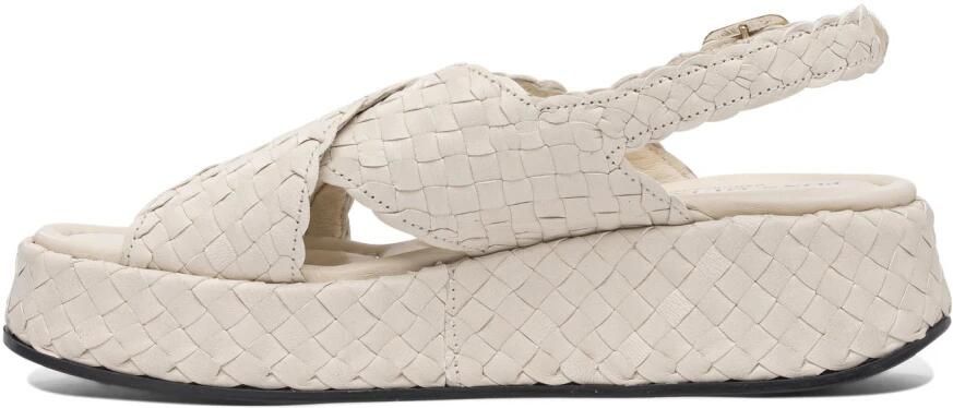 Pons Quintana Witte Leren Sandalen voor Vrouwen - Foto 5