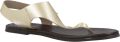 Porronet Platte sandalen 3217p - Goud
