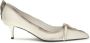 Prada Antieke Leren Kitten Heel Pumps - Thumbnail 1