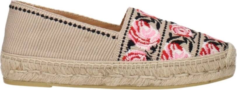 Prada Bloemen Slip-On Espadrilles Multicolor Dames