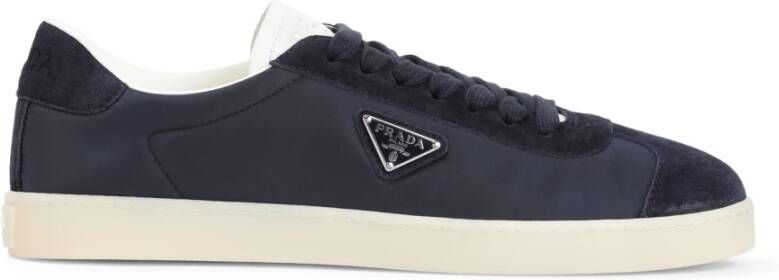 Prada Blauwe Sneakers Ss25 Stijl