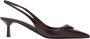 Prada Bordeaux Platte Slingback Schoenen - Thumbnail 1