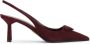 Prada Bordeaux Suède Pumps - Thumbnail 1