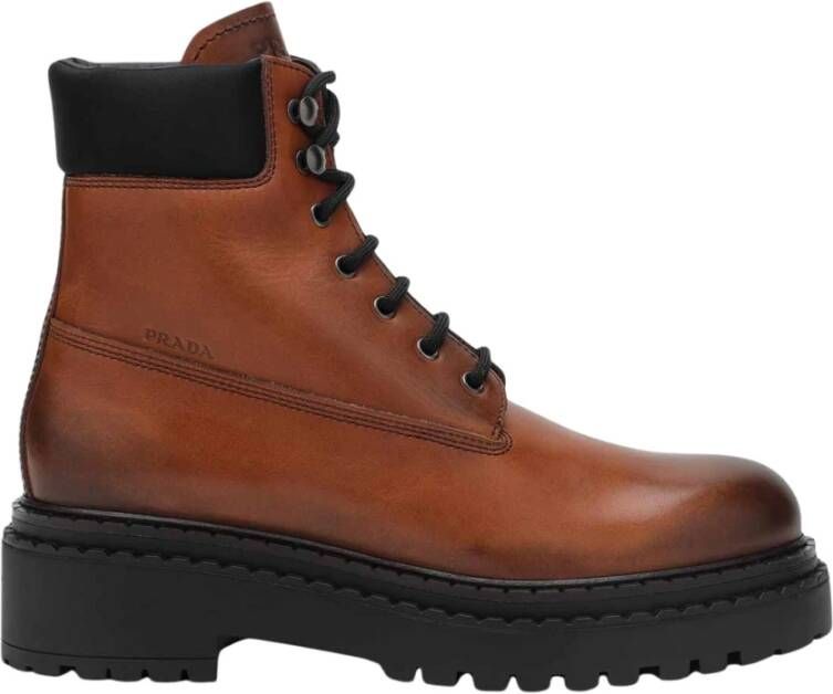Prada Brandy Lage Laarzen