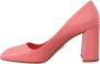 Prada Roze Patentleren Blokhakken Pumps Klassiek Pink Dames - Thumbnail 8