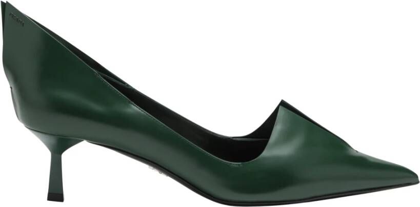 Prada Elegante Mid-Heel Decollete Schoenen