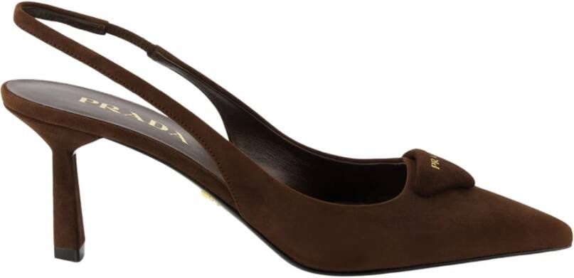 Prada Fluwelen pumps voor vrouwen