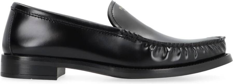 Prada Geborsteld leren loafers A del teen