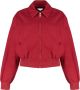 Prada Katoenen bomberjack met ribgebreide boord - Thumbnail 1
