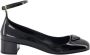 Prada Lakleren Pumps Black Dames - Thumbnail 1