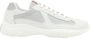 Prada Leren Mesh Sneakers - Thumbnail 1