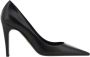 Prada Zwarte Leren Pumps met Puntige Neus Black Dames - Thumbnail 8