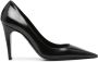 Prada Zwarte Leren Pumps met Puntige Neus Black Dames - Thumbnail 14