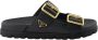 Prada Sandalen Sandali Vit Sport in zwart - Thumbnail 1