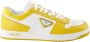 Prada Leren vetersneakers Yellow Heren - Thumbnail 1