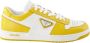 Prada Leren vetersneakers Yellow Heren - Thumbnail 2
