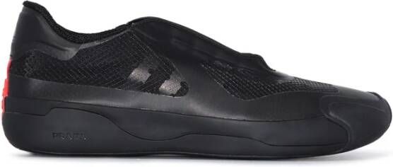 Prada Luna Rossa 21 Sneakers Core Black Zwart Dames