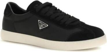 Prada Luxury Leather Low-Top Sneakers