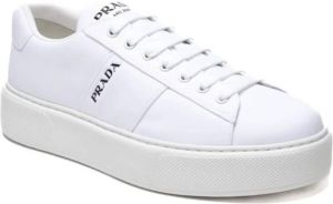Prada Men's Sneakers Wit Heren