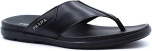 Prada Men's Sandals Zwart Heren
