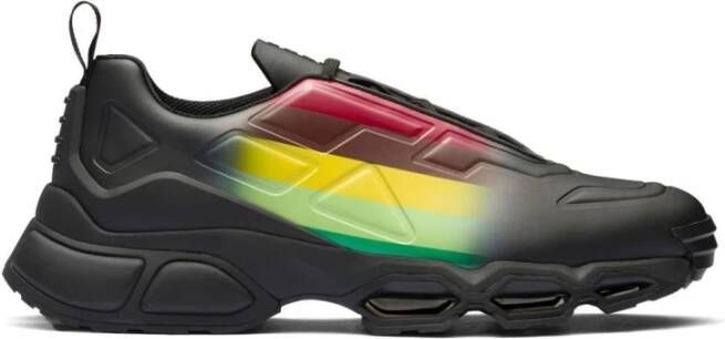 Prada MultiColour Platte Schoenen met Logo Detailing Multicolor Heren